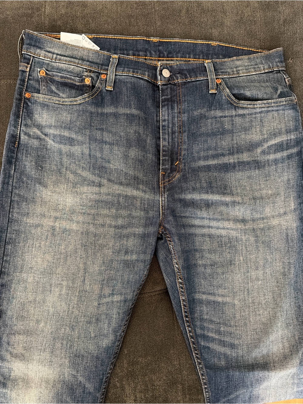 Levi's Men's Faded Blue Straight Jeans